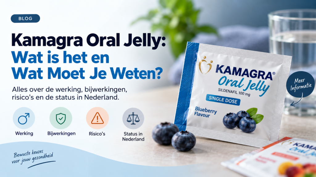 Kamagra Oral Jelly: wat is het en wat moet je weten?