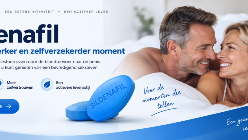 Wat is Sildenafil en Hoe Werkt Het bij Erectieproblemen?