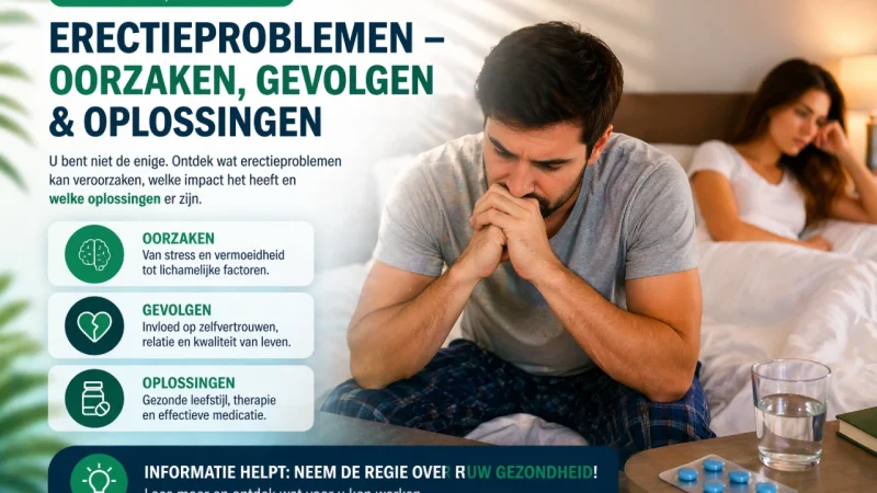 Erectieproblemen – Oorzaken, Gevolgen & Oplossingen